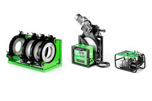 The device for butt welding of HDPE pipes PROSVAR S 450