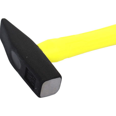 Молоток ER-20400: 400 гр., с фибергласовой рукояткой ЭВРИКА /1/24 NEW