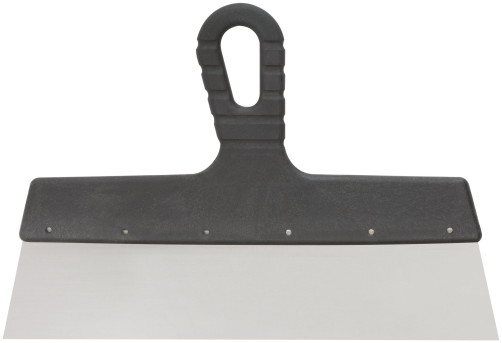 Spatula, stainless steel blade, 300mm plastic handle
