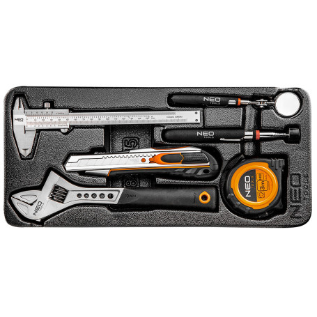 Tool set, 6 pcs. in the bed