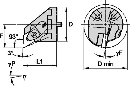 Расточная оправка H3240DDUNL11