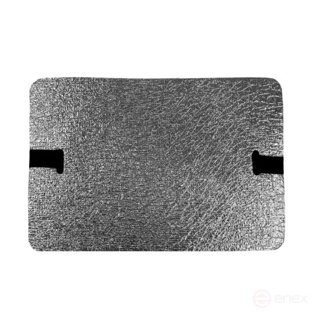 Tourist seat, 3-layer olive oil, with foil, moisture-resistant, multi-layered, foam/karemat, camping seat, hiking/hiking trunk 350x240x15 mm