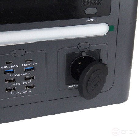 Portable charging station PW-1000L