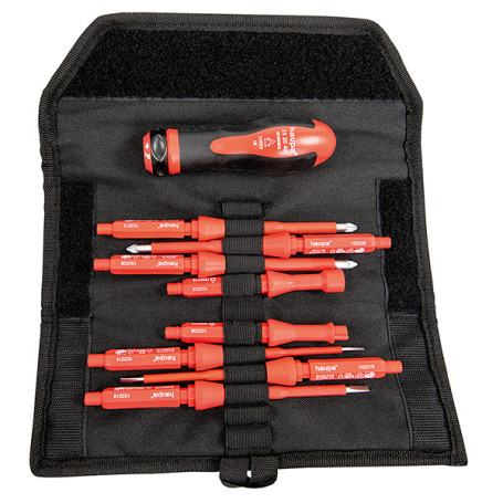 A set of dielectric rods with a Vario PH screwdriver handle