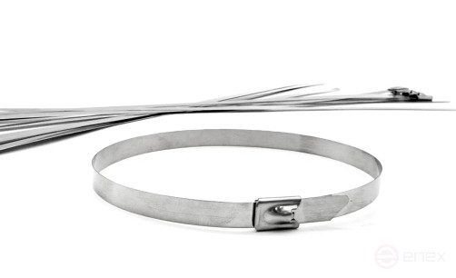 Стяжки стальные МХ 4,6*350 AISI 304, (20 шт)
