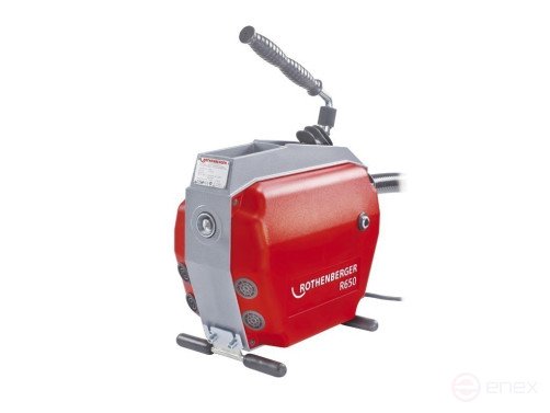 Electromechanical cleaning machine R 650 complete with vibration dampening hose