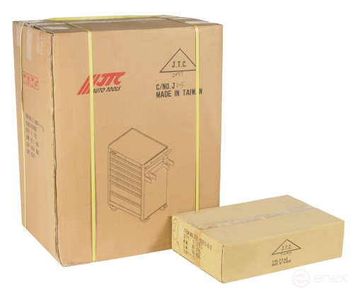 7-section tool truck (JTC-3931) with a set of tools (JTC-39311,39312,39313) JTC