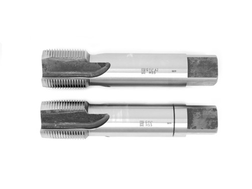 Pipe tap G1 1/4" HSS machine-manual 2pcs 11N isp1 dnar.threads=41.91 "Russian Tool" (RI)