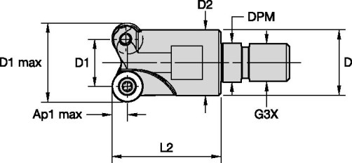 Фреза 7713VR10SA025Z2R35 S