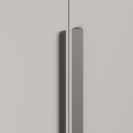 Handle meb. bracket alum. ELBRUS 96/106 graphite, AKS
