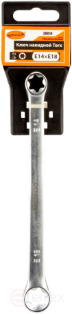 Ключ накидной TORX E6*E8 (АвтоDело PRO) 38008
