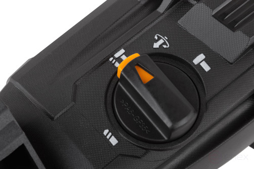 MAX-PRO Rotary hammer mounting 800 W; 0-1100 rpm; 2.8 J; 3 modes; L/W/M-30/26/13; 3.4 kg; SDS-PLUS; anti-vibration handle; rubber inserts; cut