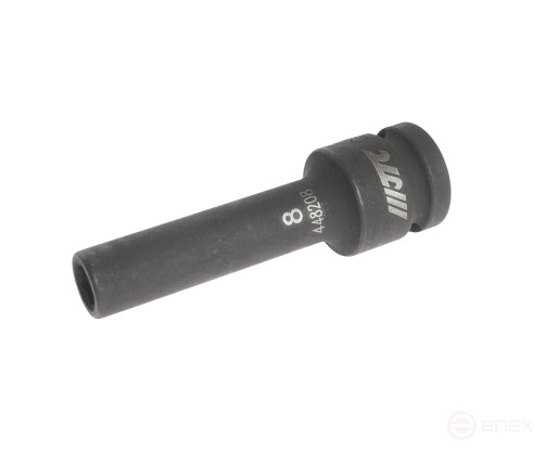 Головка торцевая 1/2" 8мм ударная глубокая L=82мм JTC