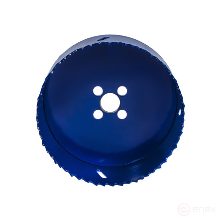 Коронка биметаллическая ПРАКТИКА 102 мм (1шт), клипса (036-070)