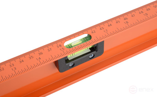 Уровень алюминиевый рельсовый 800 мм (3 глазка, магнитный) BERIL