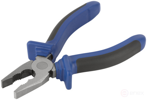 Combination pliers "One" two-tone rubberized handles, polished steel 160 mm