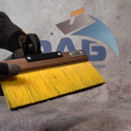 Щетка для браширования под ручку комбинированная 300 мм, Серия ПРОФИ