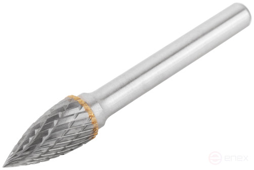 Carbide ball, 6 mm pin, type "G", parabolic pointed 10x20x65 mm