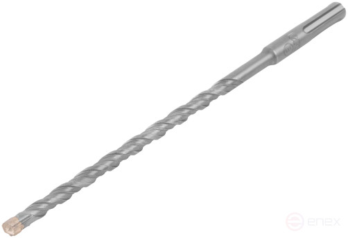 SDS-PLUS concrete drill, Profi, cross-shaped insert, double spiral, 8 x 210 mm