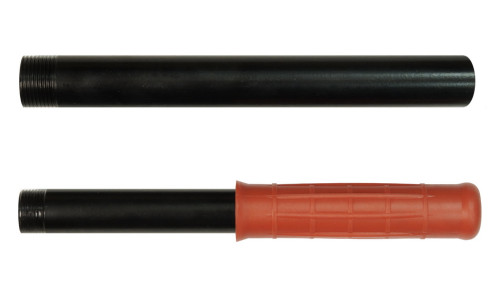 A set of pipe clamps 3/8"-1/2"-3/4"-1"- 1 1/4" with an adapter