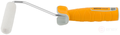 Ролик, ядро 15 мм, 100% велюр, ворс 5 мм, 2K-ручку 27 см, 100 мм