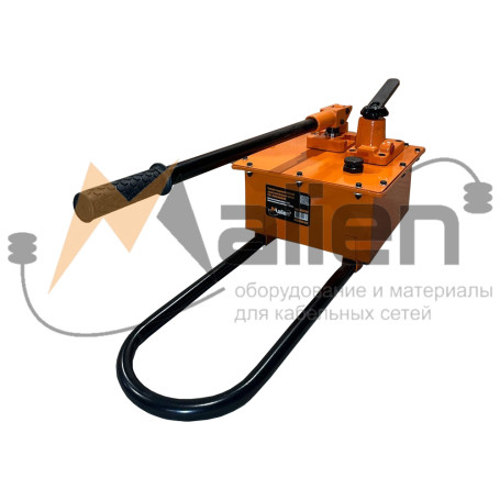 Manual hydraulic two-stage pump RNG-7080 (700 bar, 8.0 L, RVD 1.8 m) MALIEN