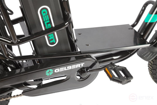 Электровелосипед Gelbert Khan Monster 1, черный