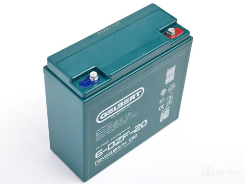 Тяговый аккумулятор Gelbert 6-EVF-32 (12V34.6A/H C5)