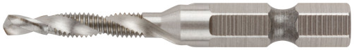 Сверло-Метчик комбинированное метрическое, быстрорежущая (HSS) сталь Р6М5, М4х0,7 мм, 16/54 мм