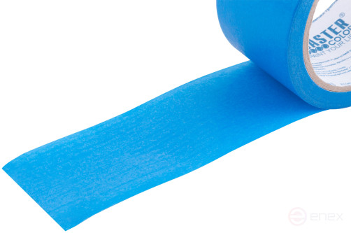Лента малярная синяя, для наружных работ, 48 мм x 25 м