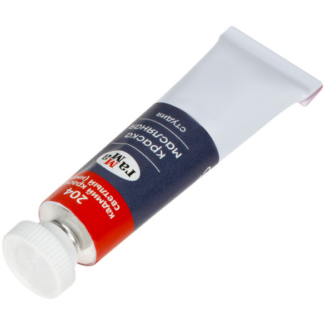 Studio oil paints, 10 colors + 2 white, 9ml tube, cardboard. packaging