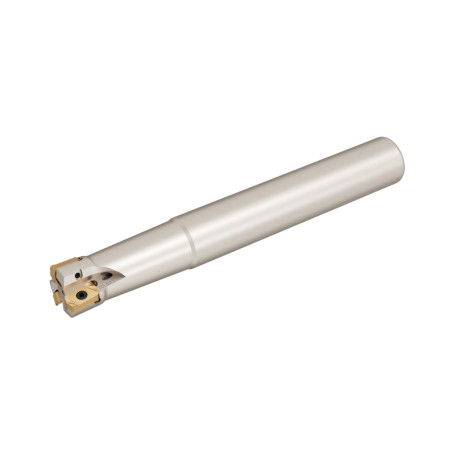 LNMU 0303 Tngly end mill with elongated cylindrical shank for high-speed feed, d-17 mm, Z-2, L-160 mm