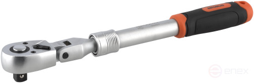 Трещотка 1/2"DR (телескопическая; шарнирная; 72 зубца; 5град) АвтоDело PRO (39599)