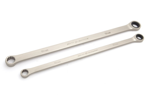 Cap wrench ratchet elongated 13 mm