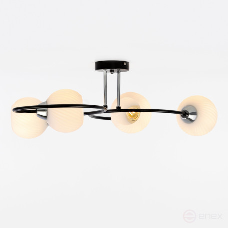 Rivoli Gisela Chandelier 4083-304 4 x E27 40W Modern