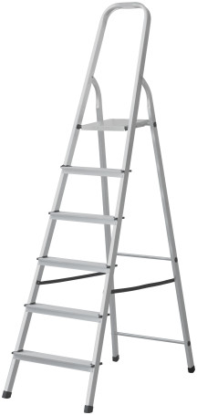 Лестница-стремянка алюминиевая, 6 ступеней, вес 4,6 кг
