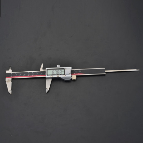 Electronic caliper, stainless steel, 150 mm.// HARDEN