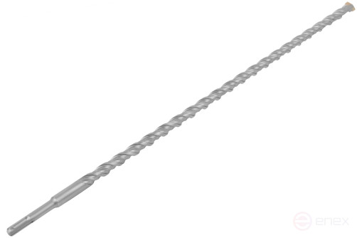 SDS PLUS concrete drill, Profi, W-shaped insert, double spiral, 16 x 600 mm