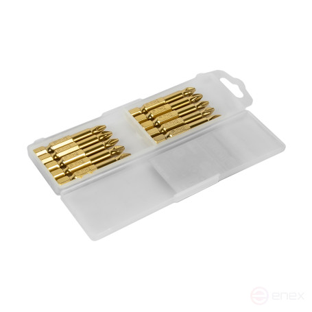 Screwdriver bit PRACTICE "Expert" PH-2 x 50mm Tin (10 pcs), cassette (036-933)