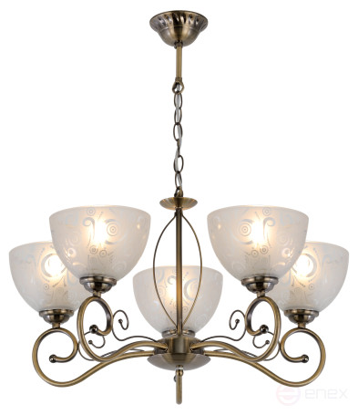 Chandelier Rivoli Loren 9006-205 5 * E27 40W classic