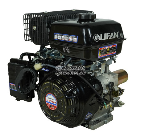 Двигатель Lifan 192F-2D, вал 25мм, катушка 0,6 Ампера