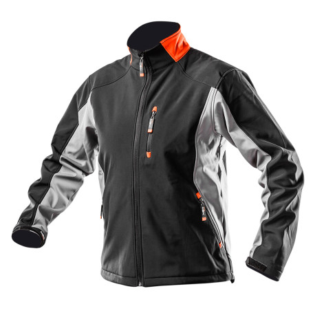 Waterproof and windproof jacket, softshell, size XXL/58