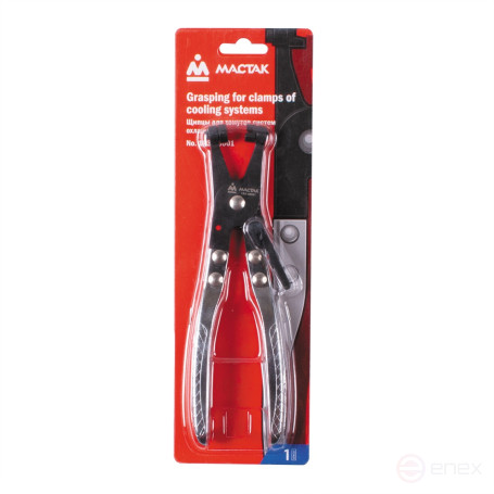 Tongs for cooling system clamps, ratchet MASTAK 103-40001
