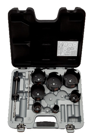 A set of Superior™ circular saws for various building structures 32 – 86 mm — 10 pcs.