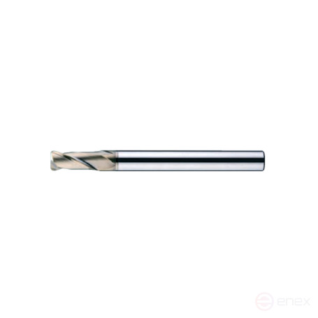 Фреза радиусная твердосплавная D1xR0,1x2,5x45x4 Z2 AlCrN