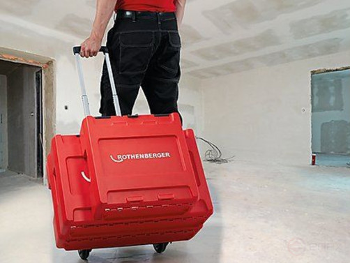 Чемодан ROCASE 6414 красный, без вкладыша