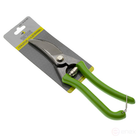 Секатор плоскостной, серия "Садовник", кованные, ЧЕГЛОК (10/60)