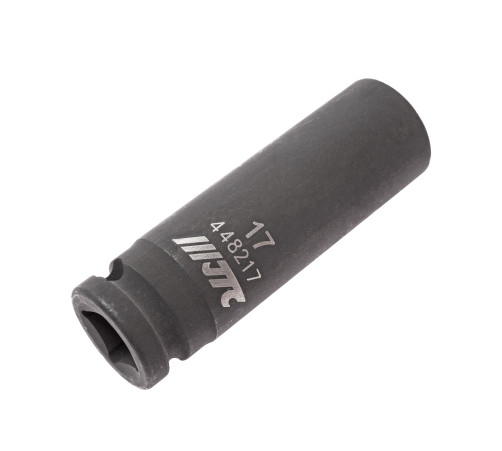 Головка торцевая ударная глубокая 6-гранная 1/2" х 17мм, длина 82мм JTC /1/10/100