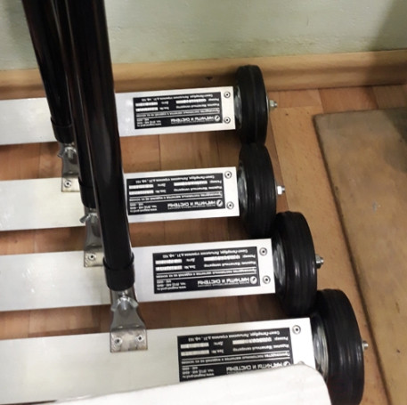 Magnetic collector on wheels 330 mm PROF-MAGNET