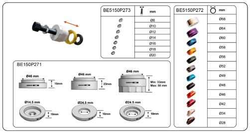 Уплотнители коленчатого и распределительного валов